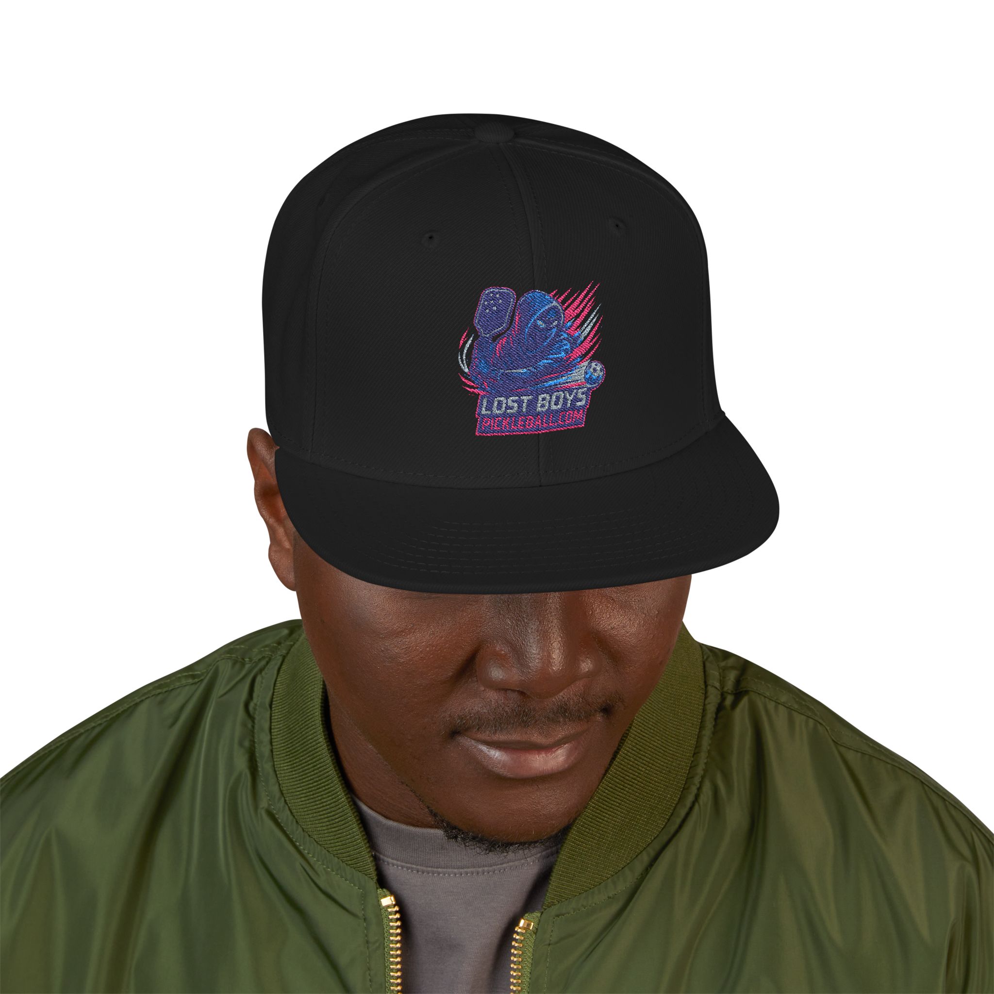 Embroidered Snapback Hat REAPER
